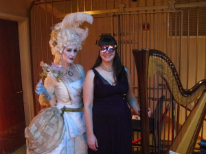 Masquerading with Marie Antoinnette