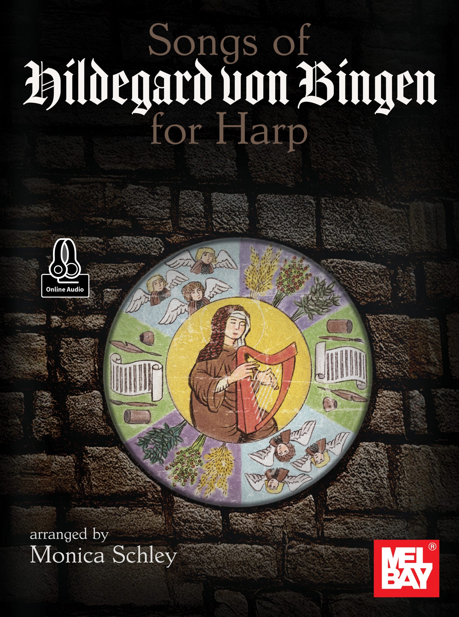 Songs of Hildegard von Bingen for Harp Book Now Available